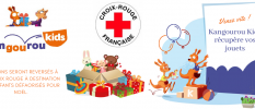 Partenariat entre Kangourou Kids et La Croix Rouge